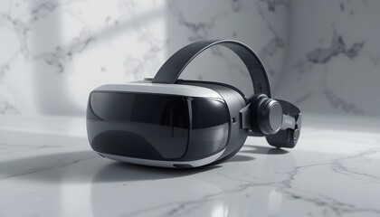 Step into immersive virtual worlds with this sleek, modern VR headset, perfect for gaming, training simulations, and cutting-edge tech demos