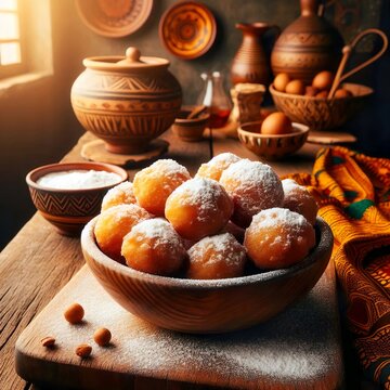 Yovo Doko  Sweet Fried Dough Balls from Benin