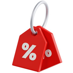 Professionally rendered 3D icon pack of price tags, perfect for e-commerce, discounts, promotions, and online shopping visuals.