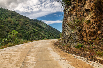 View from a valley in the Black Sea