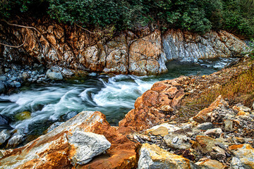 Different views from Firtina Creek