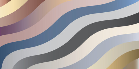 Abstract Wavy Lines Background