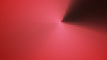 メタリックな同心円（赤）