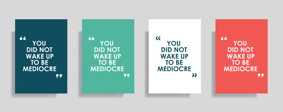Inspiring quote posters for motivation, reminding you to be extraordinary and achieve your dreams, available in multiple colors for vibrant workspace decor