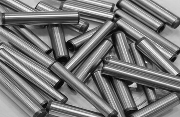 Metal bolts, clamps, tube bushings, screws, nuts, self-tapping screws and other fasteners as an...