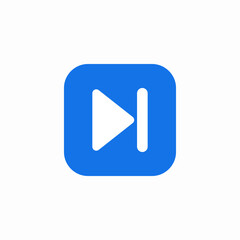 media end icon sign vector