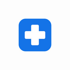 medicine cabinet icon sign vector