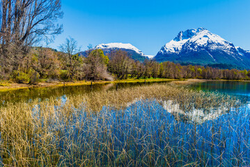 Lake Mascardi, Pampa Linda, on the road, Bariloche, Cerro Tronador, Rio Negro, Patagonia, Argentina
