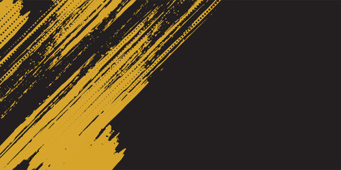 Abstract sport cyan yellow grunge brush texture background