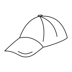 baseball cap vector illustration