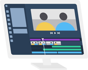 tablet pc with application icons