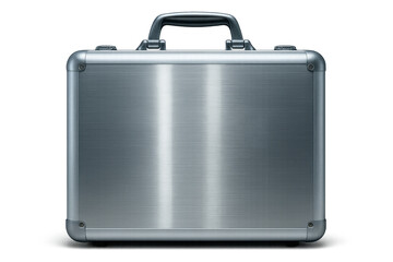 Metal briefcase symbolizing business security and financial protection