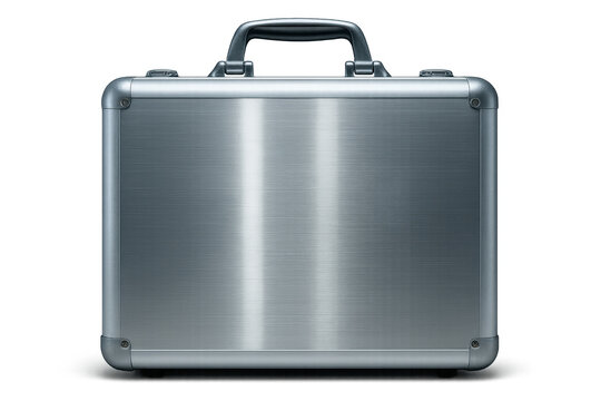 Metal briefcase symbolizing business security and financial protection