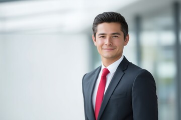 Smart and confident CEO in Modern Office