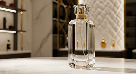 Luxury Perfume Bottle Elegant Fragrance, Beauty, and Glamour