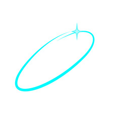 Orbit Rotation Line with Stars