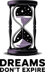 Abstract dreamlike illustration with swirling colors and ethereal elements isolated on white background