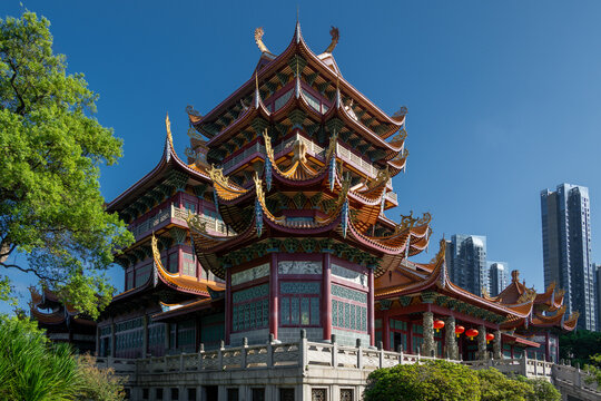 The Majestic Architecture of Nanputuo Temple in Xiamen, China