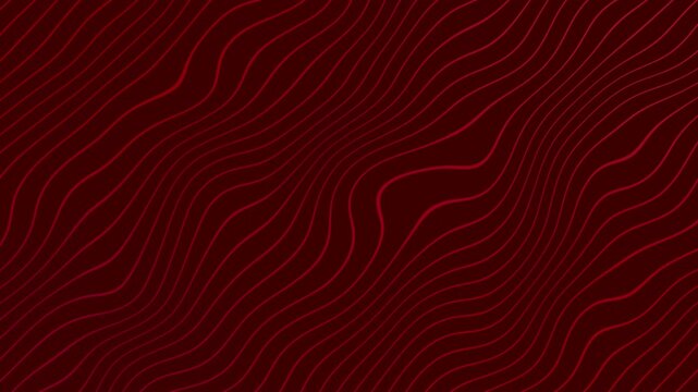 Abstract Dark Red Wavy Line Seamless Swirl Pattern Background Design