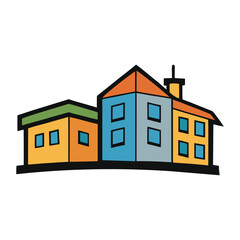 A sleek building logo symbolizing growth, strength, and innovation. Clean lines and modern design reflect architecture, progress, and corporate excellence.
