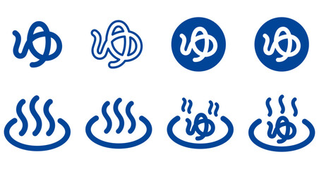 温泉アイコンセット2