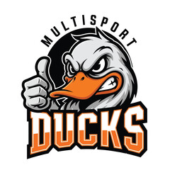 DUCK VECTOR LOGO ESPORT.eps
