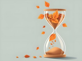 Time of the Falling Autumn Leaves