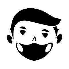 health, vector, mask, protection, people, medical, care, flat, medicine, person, virus, image