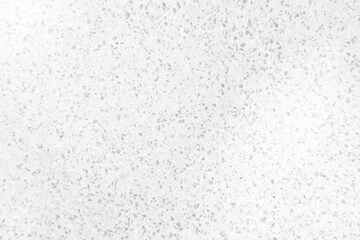Terrazzo light white and black stone floor background