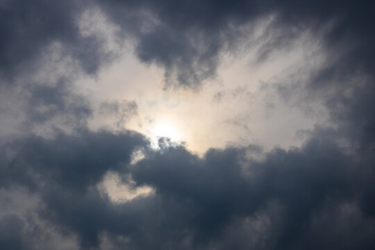 light through clouds

