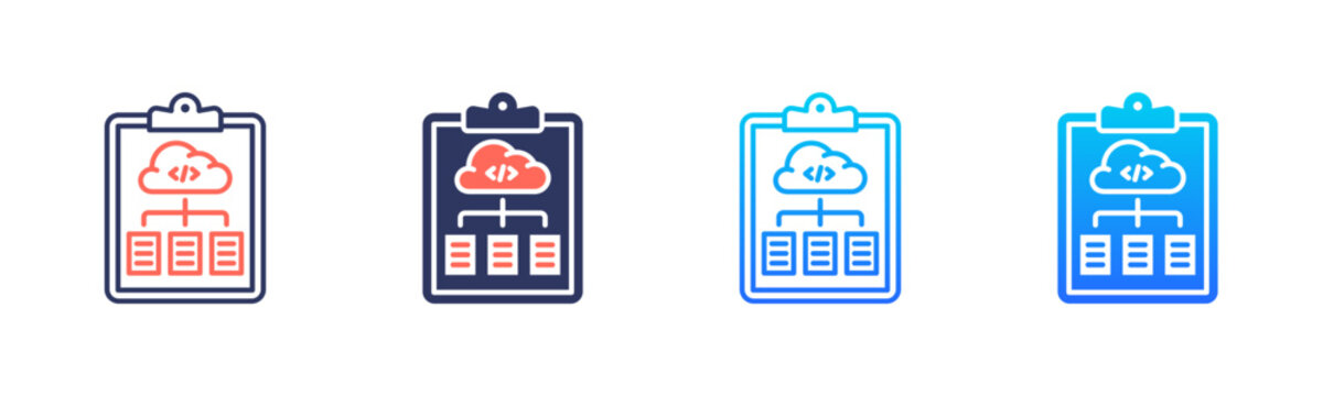 Parallel Jobs Icon Pack In Multiple Styles