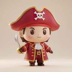 Tiny Pirate Captain