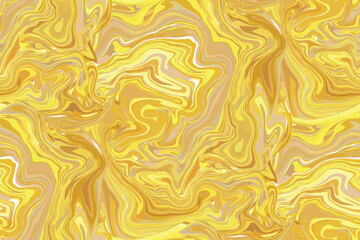Abstract gold marble texture seamless pattern with fluid art luxury background for wallpaper and fabric design. EPS vector illustration