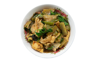 Fried eggplant, Feast on flavor, not flesh. Dive into the world of delicious vegan food. Healthy, kind, and absolutely amazing. Vegan chinese food style. Going Jae(vegan) food.