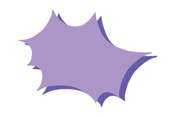 Hand drawn speech bubble Blank empty message box Textbox frame for banners, price tags, stickers, design