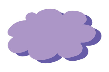 Hand drawn speech bubble Blank empty message box Textbox frame for banners, price tags, stickers, design