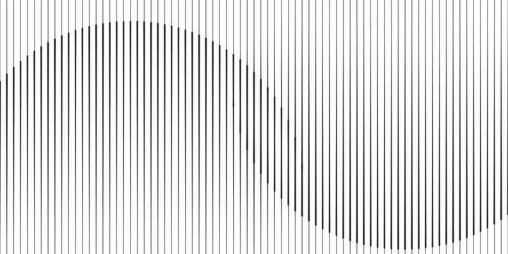 Abstract Black and White Optical Illusion Lines Background