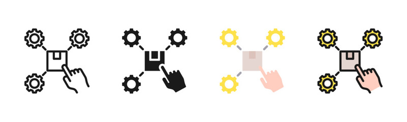 Control System Icon Pack In Multiple Styles