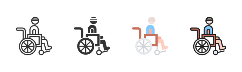 Patient Icon Pack In Multiple Styles