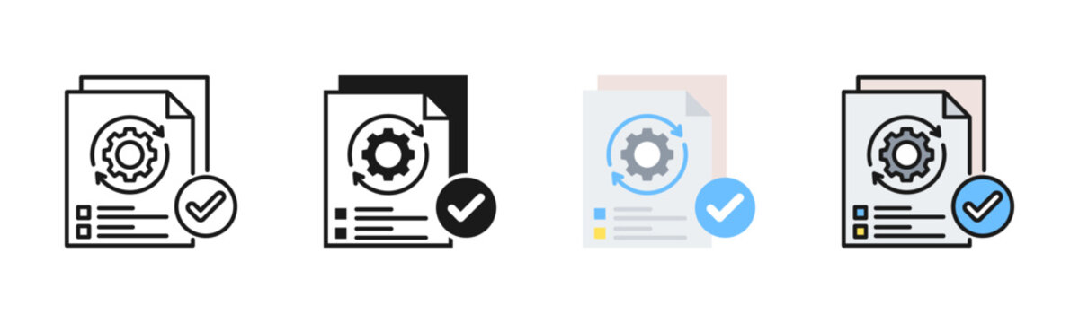 Change Approval Icon Pack In Multiple Styles