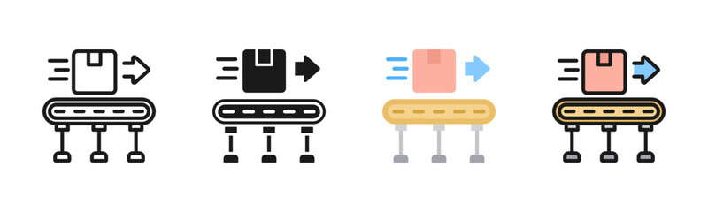 Production Icon Pack In Multiple Styles