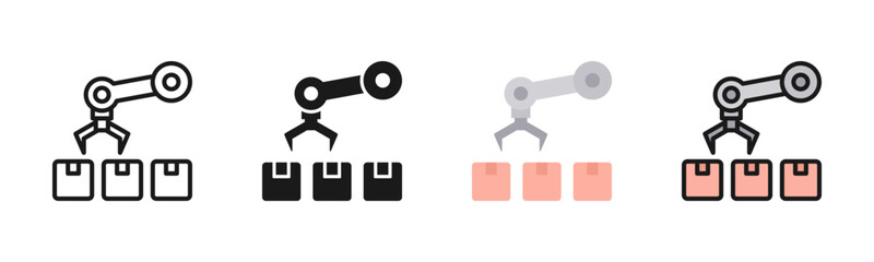 Automation Icon Pack In Multiple Styles
