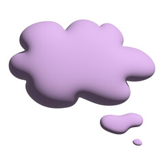 3d speech bubble Blank empty message box Textbox frame for banners, price tags, stickers, design