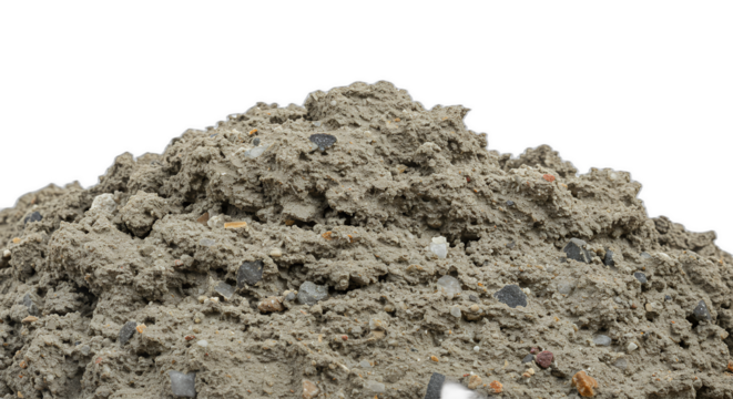 Mix concrete construction material image