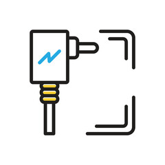 Multi color icon for adapter