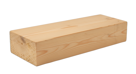 Wood stud construction material