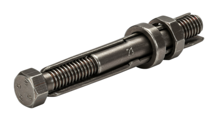 Anchor bolt construction material