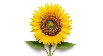 Obraz premium Radiant Sunflower Blossom - A Symbol of Summers Warmth and Beauty.