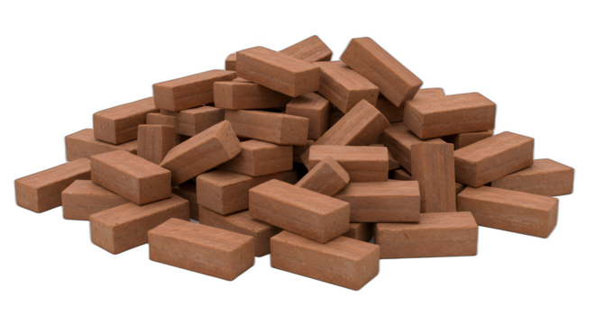 Brick construction materials image