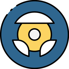 City Transport Rental Icon Set – Urban Mobility and Vehicle Sharing Flat Vector Illustration